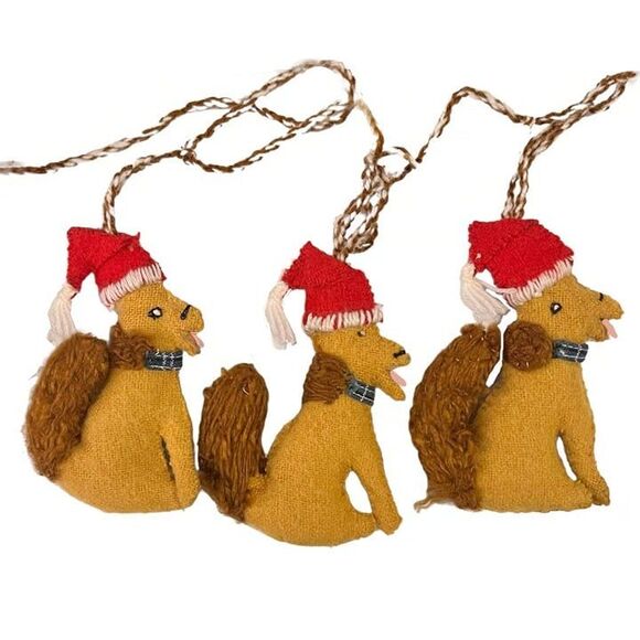 9 Foot Handmade Dog Holiday Christmas Garland - Picture 1 of 3